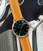 Đồng hồ August Berg 10140A11LBN20 - Nam - Kính Sapphire - Quartz (Pin) Dây Da - Chính Hãng - Size 40mm