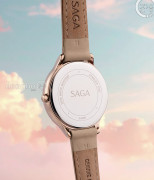 Đồng hồ Saga Chroma Dance 54390-LGWTYL-2 - Nữ - Quartz (Pin) - Mặt Số Đổi Màu - Đính Pha Lê - Size Mặt 34mm