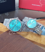 Đồng hồ Cặp Newsky (NS5020G.S02 - NS5020L.S02) Kính Sapphire - Quartz (Pin) Dây Kim Loại - Chính Hãng