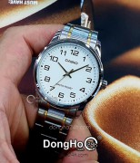 Đồng hồ Casio MTP-V001SG-9B - Nam - Quartz (Pin) Dây Kim Loại - Chính Hãng