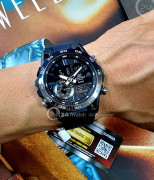 Đồng hồ Casio Edifice ECB-40NP-1ADF - Nam - Quartz (Pin) Dây Nhựa - Chính Hãng - Size 48mm
