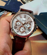 Đồng hồ Casio MTP-E308L-7AVDF - Nam - Quartz (Pin) Dây Da - Chính Hãng - Size 47mm