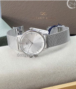 Đồng hồ August Berg 10232E08MSL - Nữ - Kính Sapphire - Quartz (Pin) Dây Kim Loại - Chính Hãng - Size 32mm