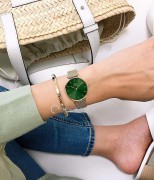 Đồng hồ Daniel Wellington Petite Emerald Size 32mm DW00100480 - Nữ - Quartz (Pin) Dây Kim Loại - Chính Hãng
