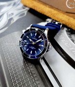 Đồng hồ G-Kinze GK2001MX - Nam - Kính Sapphire - Quartz (Pin) Dây Cao Su- Chính Hãng - Size Mặt 43mm