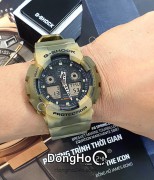 Đồng hồ Casio G-Shock GA-100MM-5A - Nam - Quartz (Pin) Dây Nhựa - Chính Hãng
