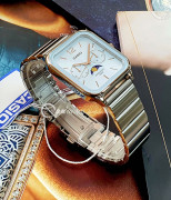 Đồng hồ Casio MTP-M305D-2AV - Nam - Quartz (Pin) Dây Kim Loại - Chính Hãng - Size 34*44mm