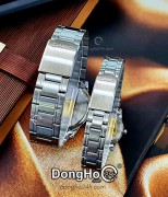 Đồng hồ Casio Cặp (MTP-V001D-1B - LTP-V001D-1B) Quartz (Pin) Dây Kim Loại - Chính Hãng