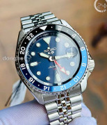 Đồng hồ Seiko 5 Sports GMT SSK003K1 - Nam - Automatic (Tự Động) Dây Kim Loại - Chính Hãng - Size Mặt 42.5mm