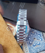 Đồng hồ Newsky NS5020G.S02 - Nam - Kính Sapphire - Quartz (Pin) Dây Kim Loại - Chính Hãng - Size 40mm