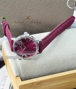Đồng hồ August Berg 10232E15VBY - Nữ - Kính Sapphire - Quartz (Pin) Dây Da - Chính Hãng - Size 32mm