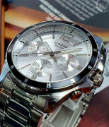 Đồng hồ Casio MTP-1374D-7A - Nam - Quartz (Pin) Dây Kim Loại - Chính Hãng - Size 43.5mm