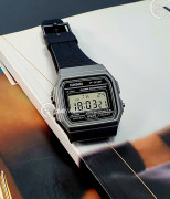 Đồng hồ Casio Digital F-91WM-1BDF - Nam - Quartz (Pin 7 Năm) Dây Nhựa - Chính Hãng - Size 35mm