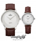 SRWATCH Cặp (SG3004.4102CV - SL3004.4102CV) Kính Sapphire - Quartz (Pin)  Chính Hãng