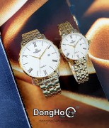 SRWATCH Cặp (SG1074.1402TE - SL1074.1402TE) Kính Sapphire - Quartz (Pin)  Chính Hãng
