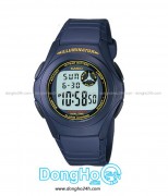 Đồng hồ Casio Digital F-200W-2BDF - Nam - Quartz (Pin 10 Năm) Dây Nhựa - Chính Hãng