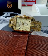 Đồng hồ Tophill TW080G.S2152 - Nam - Kính Sapphire - Quartz (Pin) Dây Kim Loại - Chính Hãng