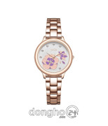 Đồng hồ Saga Chroma Dance 54390-LGWTLG-2 - Nữ - Quartz (Pin) - Mặt Số Đổi Màu - Đính Pha Lê - Size Mặt 34mm