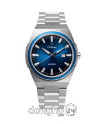 Đồng hồ G-Kinze GK7017MX - Nam - Kính Sapphire - Quartz (Pin) Dây Kim Loại - Chính Hãng - Size Mặt 43.5mm
