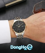 SRWATCH Cặp (SG1073.1201TE - SL1073.1201TE) Kính Sapphire - Quartz (Pin)  Chính Hãng