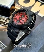 Đồng hồ Casio G-Shock GA-140AR-1A - Nam - Quartz (Pin) Dây Nhựa - Chính Hãng