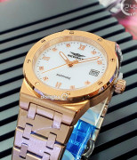 Đồng hồ Newsky NS5024L.S05 - Nữ - Kính Sapphire - Quartz (Pin) Dây Kim Loại - Chính Hãng - Size 34mm