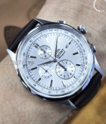 Đồng hồ Orient FTT0V004W0 - Nam - Quartz (Pin) Dây Da - Chính Hãng - Size 42mm