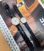 Đồng hồ Citizen Cặp (BM6772-05A - EW1582-03A) Kính Sapphire - Eco-Drive (Năng Lượng Ánh Sáng) Dây Da - Chính Hãng
