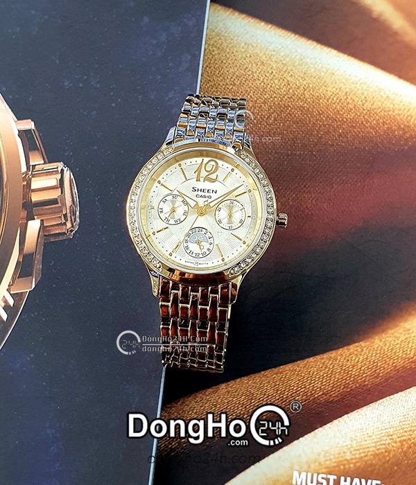 Đồng Hồ Nữ Casio Sheen SHE-3029L-7A2 - Thông tin về các shop đồng hồ đẹp uy  tín