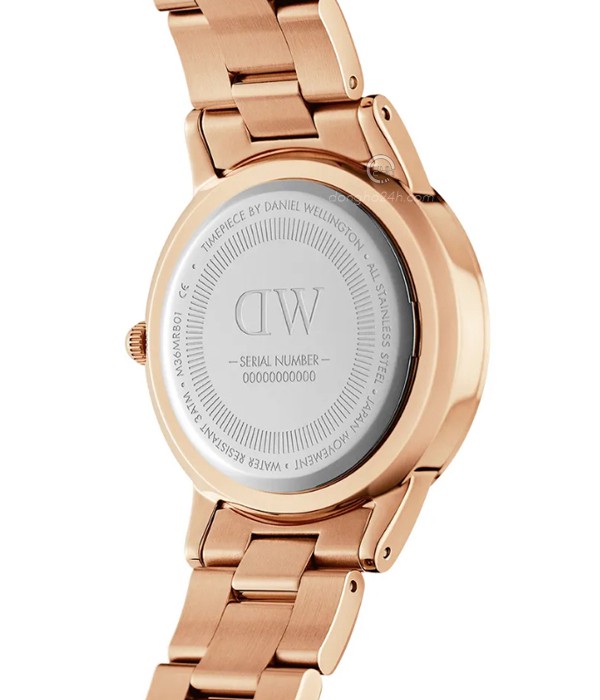 Daniel Wellington Iconic Link DW00100344 - Nam - Quartz (Pin) Dây Kim Loại - Chính Hãng