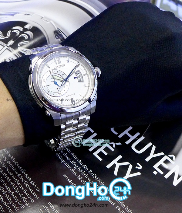 Citizen NP3000-54A - Nam - Kính Sapphire - Automatic (Tự Động) Dây Kim Loại  - Chính Hãng