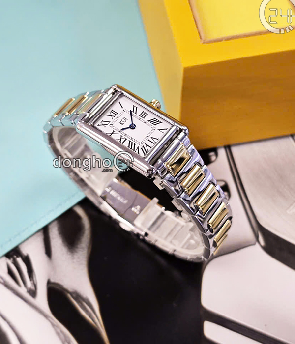 Đồng hồ Koi Tank K005.103.091.50.01.03 - Nữ - Kính Sapphire - Quartz (Pin) Dây Kim Loại - Mặt Số 30*21.5mm