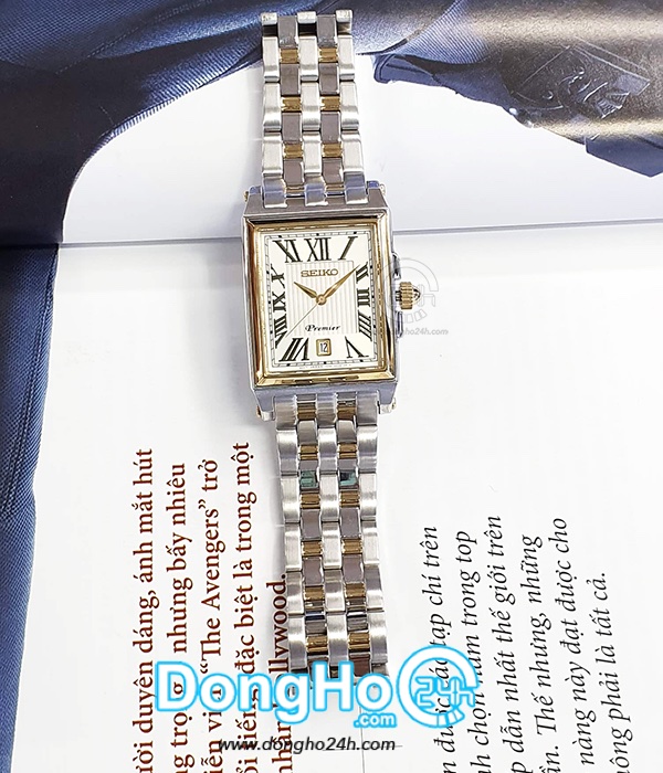 Đồng hồ Seiko Premier SKK718P1 - Nam - Kính Sapphire - Quartz (Pin) Chính  Hãng