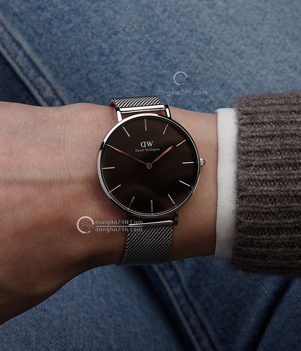 Daniel Wellington 腕時計 Petite Sterling 36 DW00100304 Amazon.com: Daniel Wellington Petite Sterling 28mm Women's