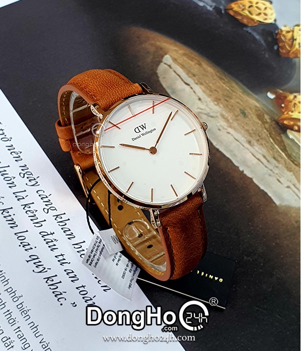 Daniel Wellington Petite Durham Size 32mm DW00100172 N Quartz Pin Day Da Chinh Hang