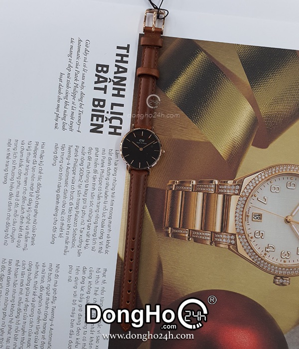 Daniel Wellington Petite St Mawes Size 28mm DW00100225 N Quartz Pin Day Da Chinh Hang