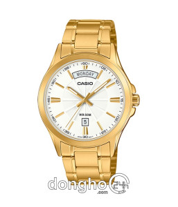 Đồng hồ Casio MTP-1381GD-7AVDF - Nam - Quartz (Pin) Dây Kim Loại - Chính Hãng - Size 39.9mm