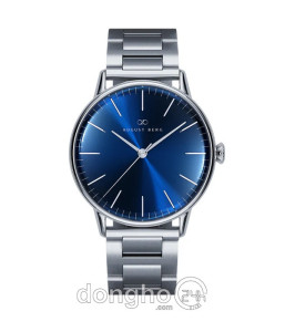 Đồng hồ August Berg 10240E05SSL - Nam - Kính Sapphire - Quartz (Pin) Dây Kim Loại - Chính Hãng - Size 40mm