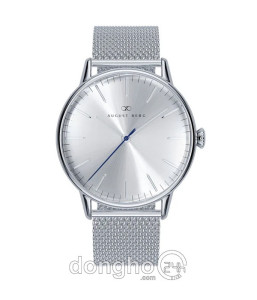 Đồng hồ August Berg 10240E08MSL - Nam - Kính Sapphire - Quartz (Pin) Dây Kim Loại - Chính Hãng - Size 40mm