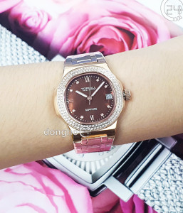 Đồng hồ Tophill TL029L.M3862 - Nữ - Kính Sapphire - Quartz (Pin) Dây Kim Loại - Chính Hãng - Size 34mm