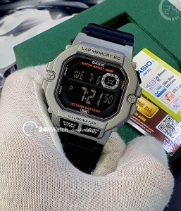 Đồng hồ Casio WS-1400H-1BV - Nam - Quartz (Pin 10 Năm) Dây Nhựa - Chính Hãng