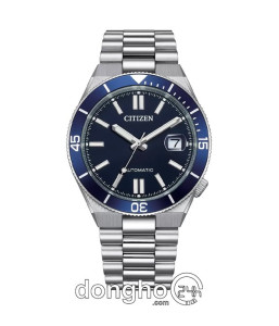 Đồng hồ Citizen Tsuyosa Shore NJ0230-59L - Nam - Kính Sapphire - Automatic (Tự Động) Dây Kim Loại - Chính Hãng - Size Mặt 40mm