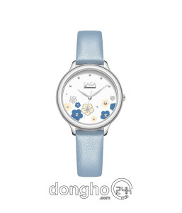 Đồng hồ Saga Chroma Dance 54390-SVCRBL-2 - Nữ - Quartz (Pin) - Mặt Số Đổi Màu - Đính Kim Cương - Size Mặt 34mm