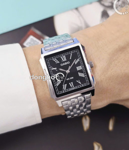Đồng hồ Casio MTP-B190D-1BVDF - Nam - Quartz (Pin) Dây Kim Loại - Chính Hãng - Size Mặt 31.5*41mm