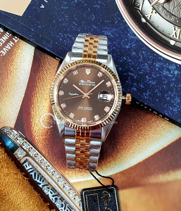 Đồng hồ Olym Pianus OP89322GSR-N - Nam - Kính Sapphire - Quartz (Pin) Dây Kim Loại - Chính Hãng - Size Mặt 40mm