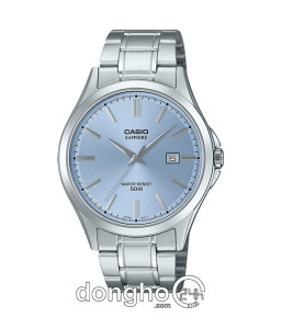 Đồng hồ Casio MTS-115D-2A2VDF - Nam - Kính Sapphire - Quartz (Pin) Dây Kim Loại - Chính Hãng - Size 41.3mm