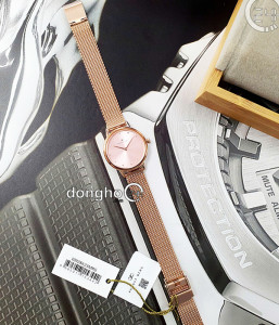 Đồng hồ August Berg 10928A23MRG - Nữ - Kính Sapphire - Quartz (Pin) Dây Kim Loại - Chính Hãng - Size 28mm