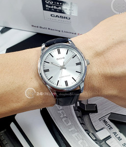 Đồng hồ Casio MTP-V005L-7A - Nam - Quartz (Pin) Dây Da - Chính Hãng - Size 40mm