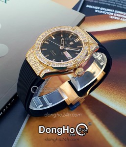 Đồng hồ Olym Pianus OP990-45ADDGR-GL-D - Nam - Kính Sapphire - Automatic (Tự Động) Dây Cao Su - Chính Hãng