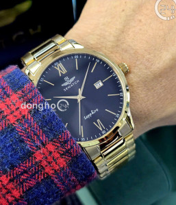 Đồng hồ SRWATCH SG3011.1401CV - Nam - Kính Sapphire - Quartz (Pin) Dây Kim Loại - Chính Hãng - Size Mặt 40mm